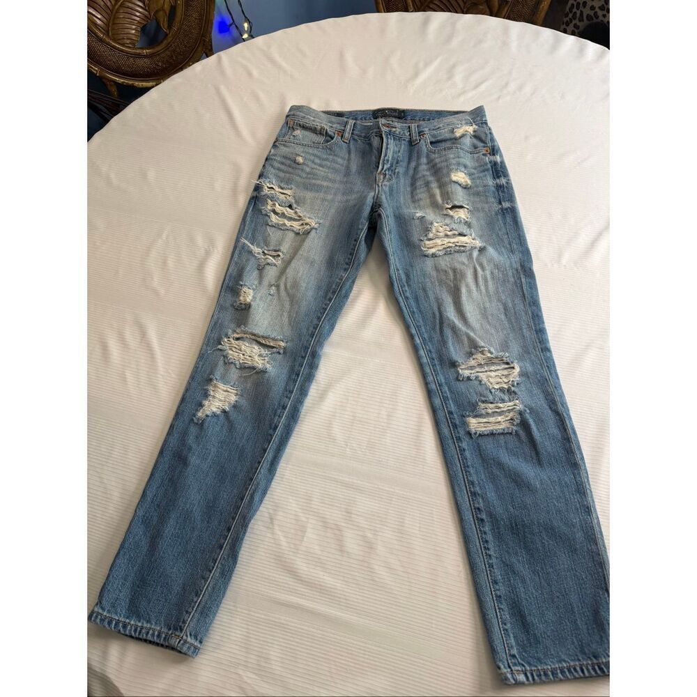 Lucky Brand Women’s Sienna Cigarette Destroyed Denim Jeans Size 2/26